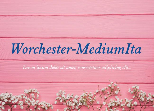 Worchester-MediumIta example