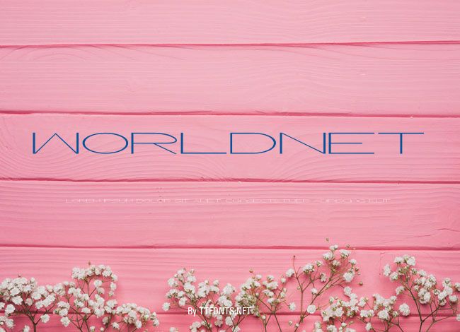 WorldNet example