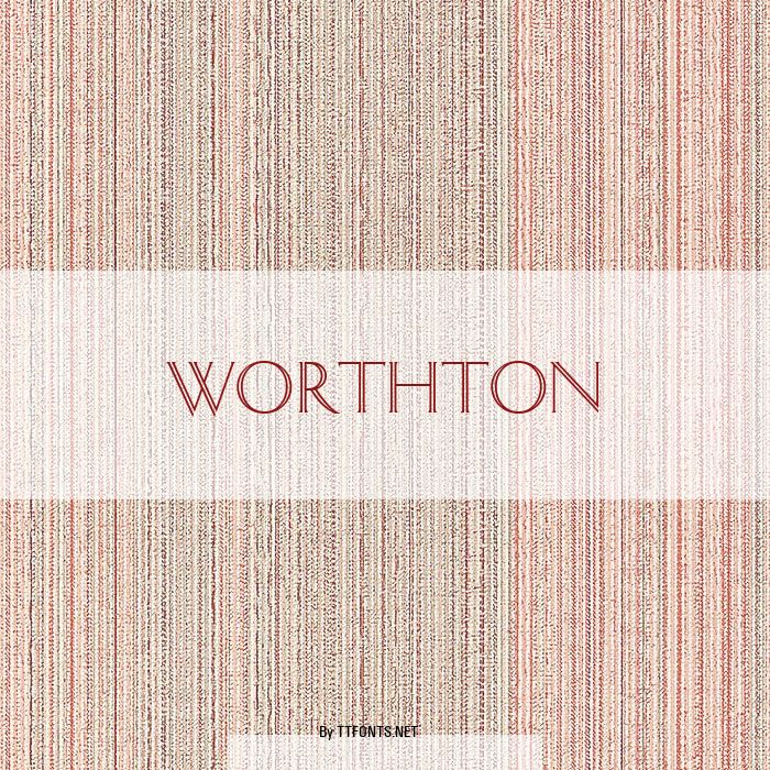 Worthton example