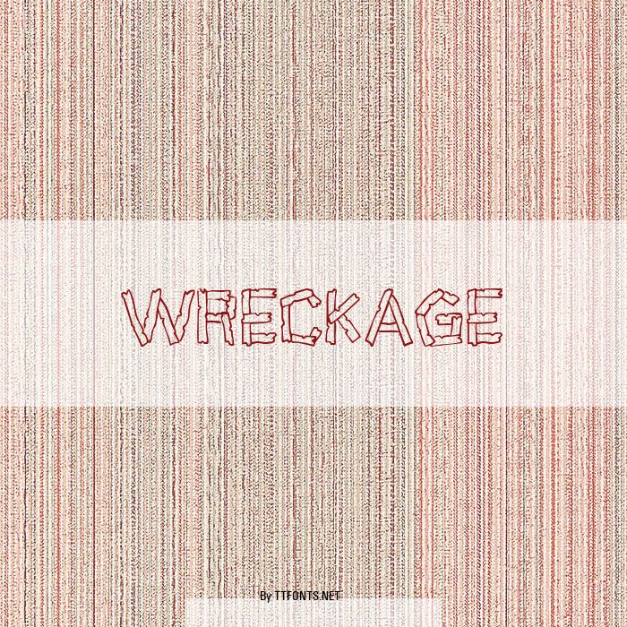 Wreckage example