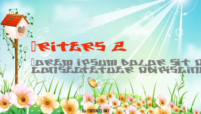 Writers 2 example