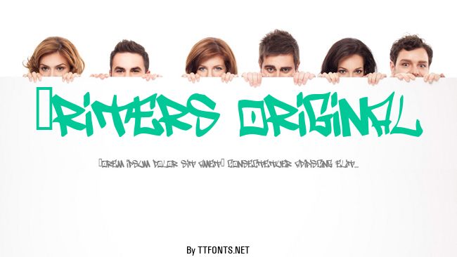 Writers original example