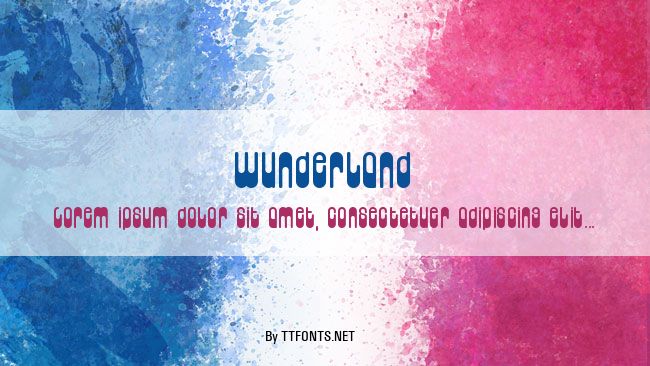 Wunderland example