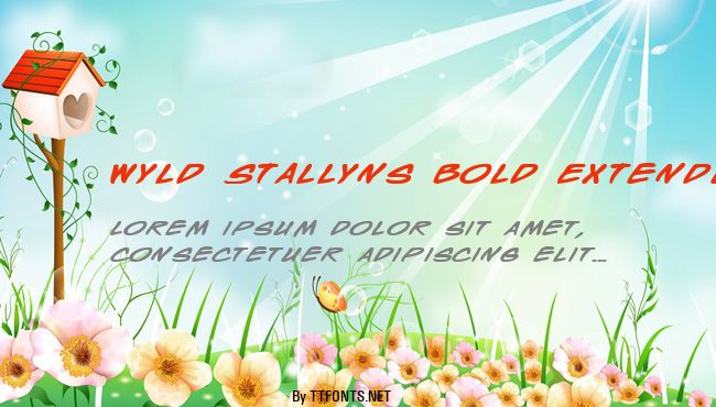 Wyld Stallyns Bold Extended example