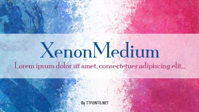 XenonMedium example