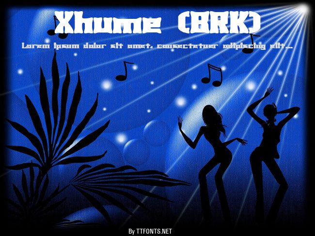 Xhume (BRK) example
