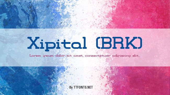 Xipital (BRK) example