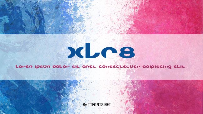 XLR8 example