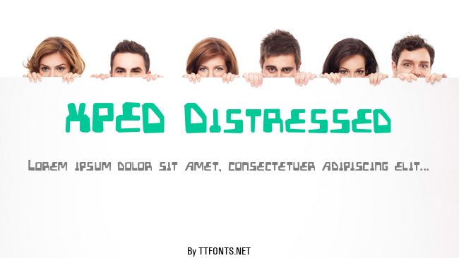 XPED Distressed example