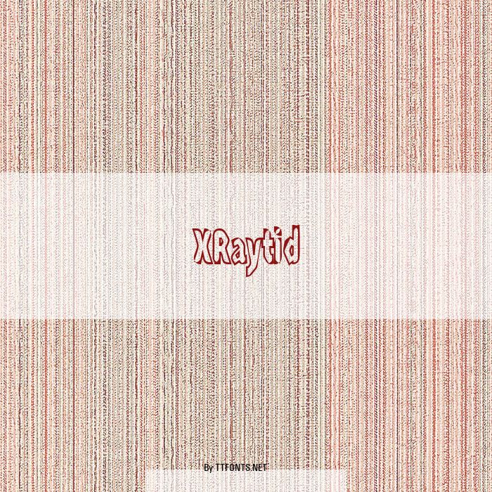 XRaytid example