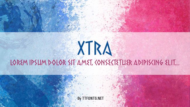Xtra example