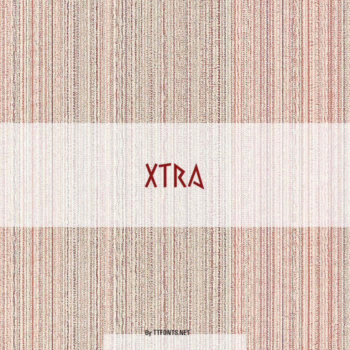 Xtra example