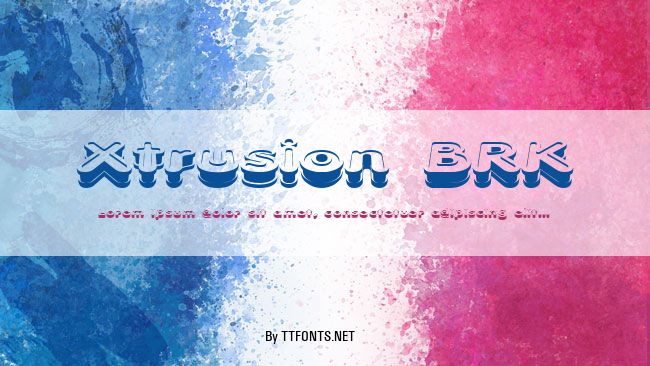 Xtrusion BRK example
