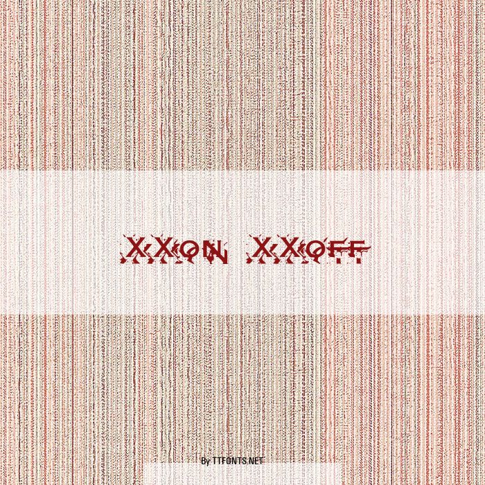 XXon XXoff example