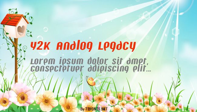 Y2K Analog Legacy example