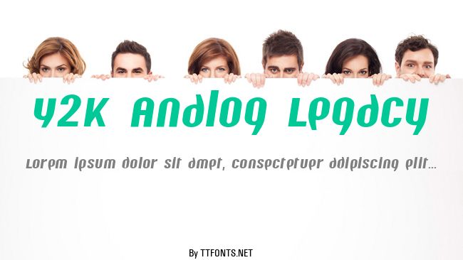 Y2K Analog Legacy Font Download