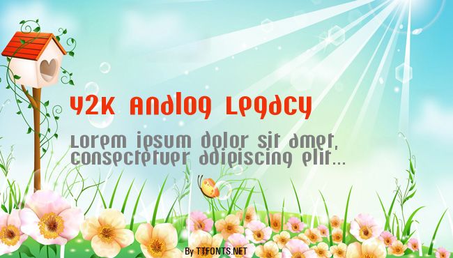 Y2K Analog Legacy example