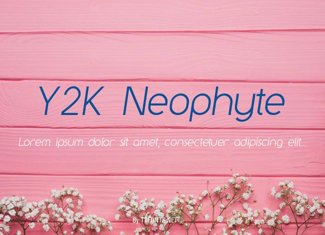 Y2K Neophyte example