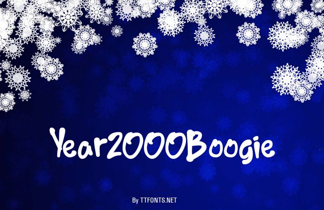 Year2000Boogie example