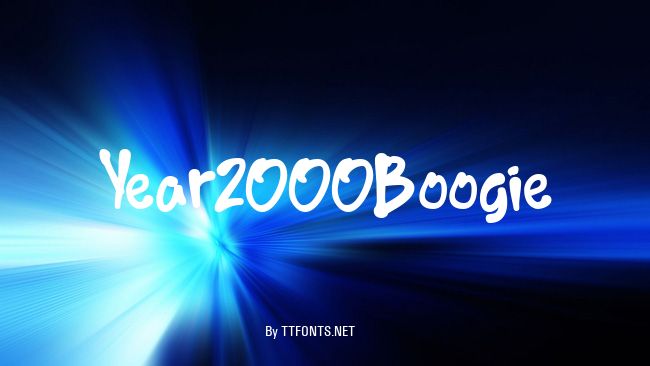 Year2000Boogie example