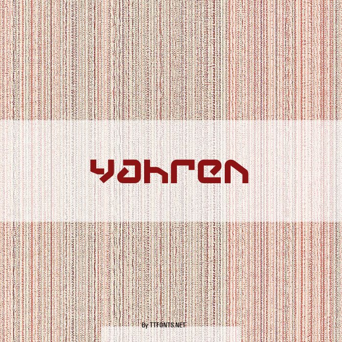Yahren example
