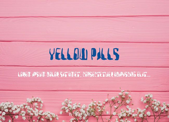 Yellow Pills example