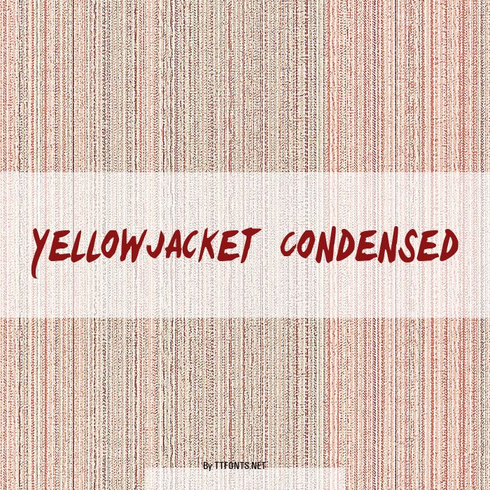 Yellowjacket Condensed example