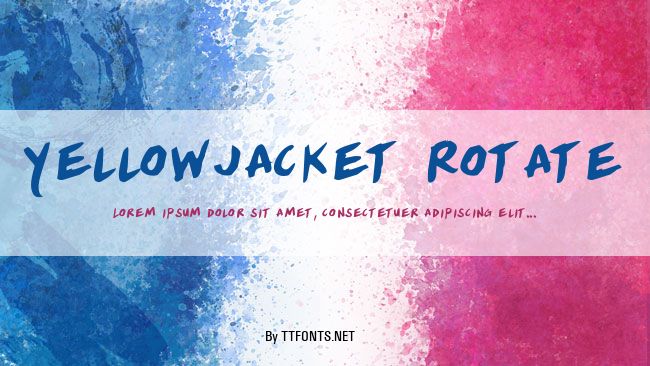 Yellowjacket Rotate example