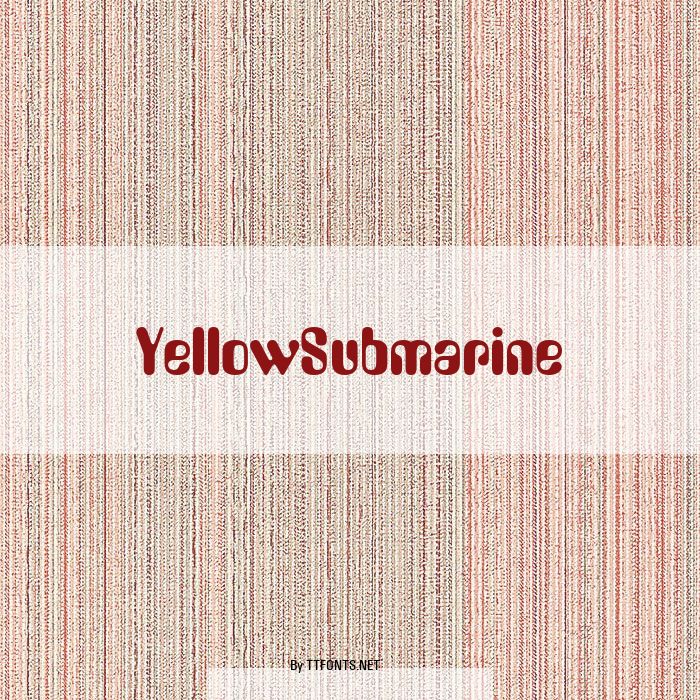 YellowSubmarine example