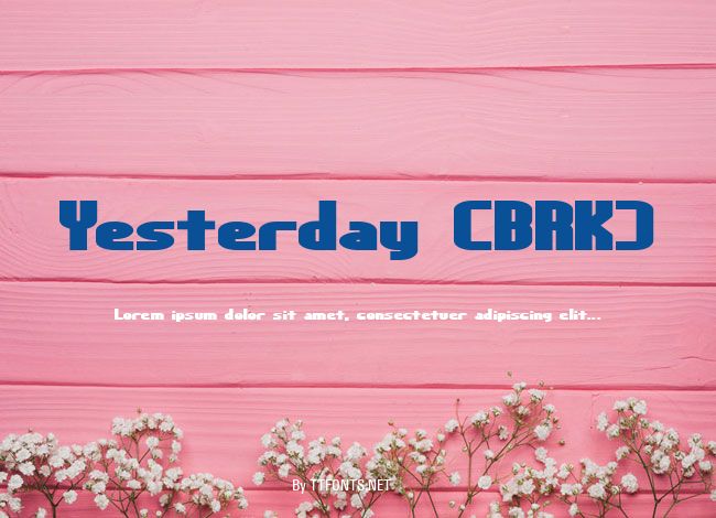 Yesterday (BRK) example