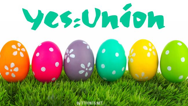Yes:Union example