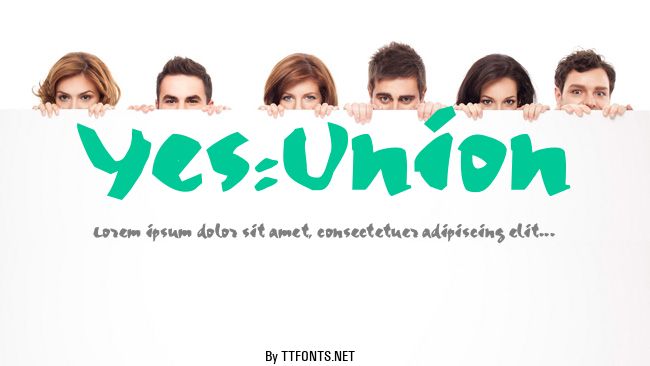 Yes:Union example