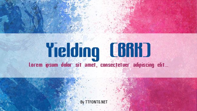 Yielding (BRK) example