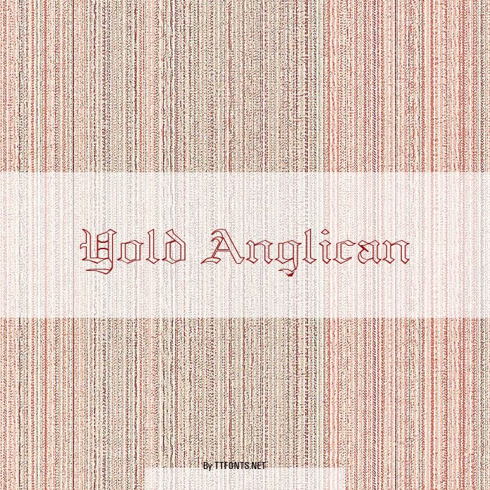 Yold Anglican example