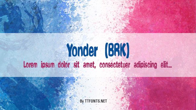 Yonder (BRK) example