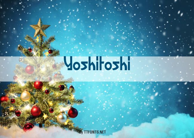 Yoshitoshi example