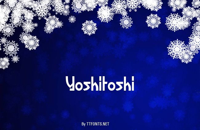 Yoshitoshi example