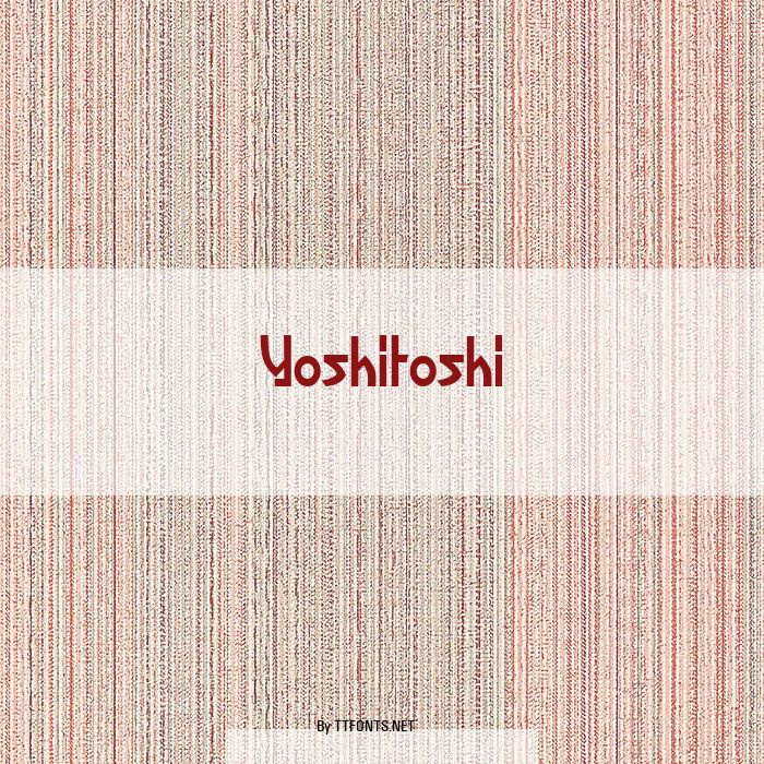 Yoshitoshi example