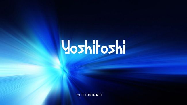 Yoshitoshi example