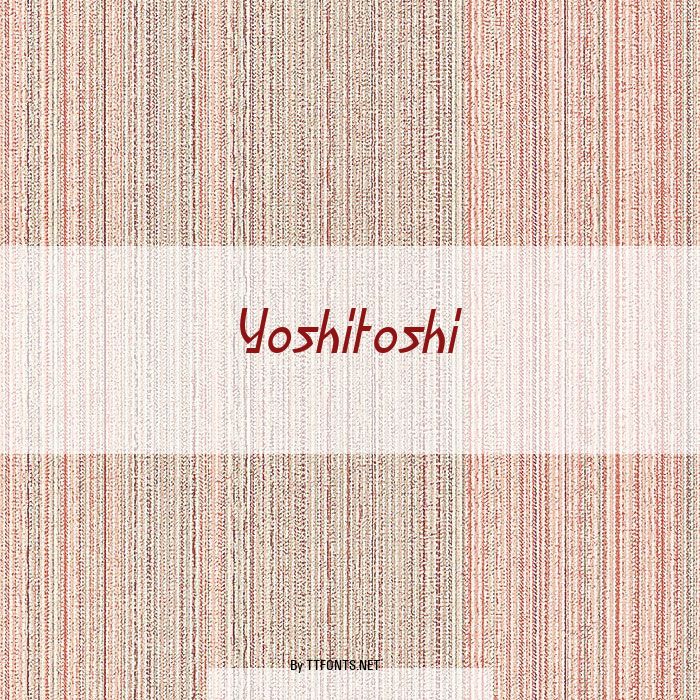 Yoshitoshi example