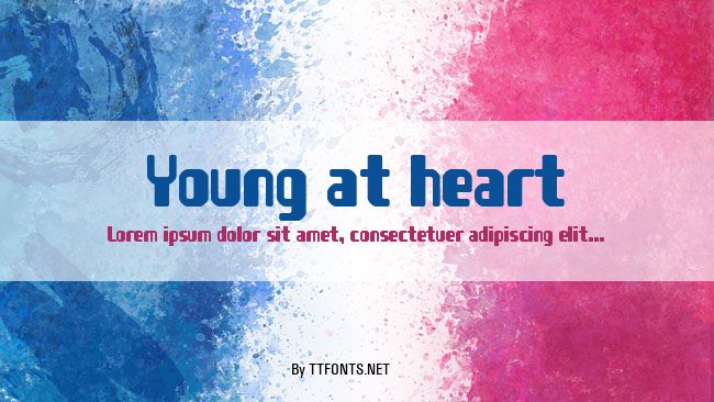 Young at heart example