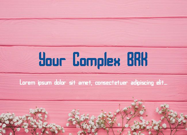 Your Complex BRK example