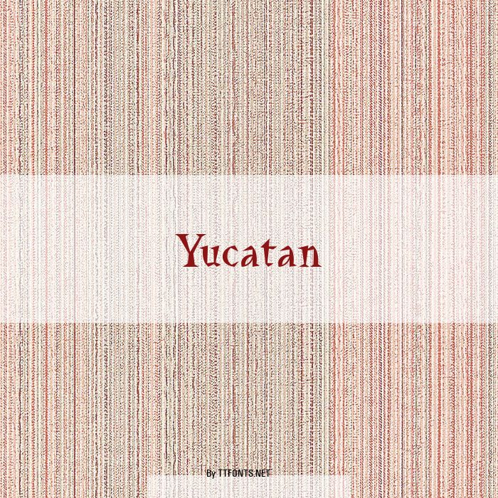 Yucatan example