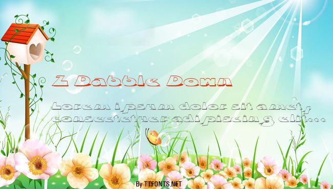Z Dabble Down example