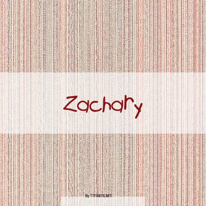 Zachary example