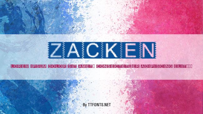Zacken example