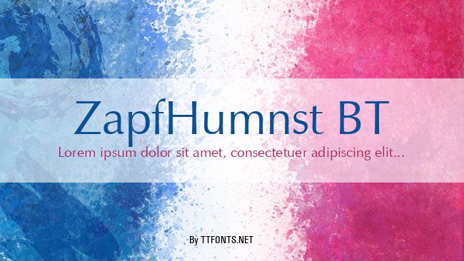 ZapfHumnst BT example