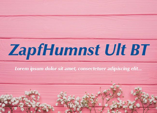 ZapfHumnst Ult BT example