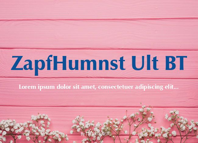 ZapfHumnst Ult BT example