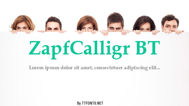 ZapfCalligr BT example